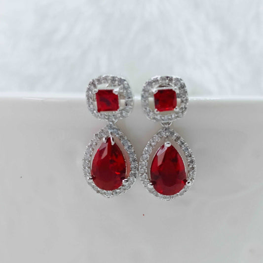 red-american-diamond-drop-earrings-jewelskreation