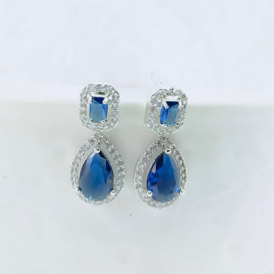 royal-blue-american-diamond-drop-earrings-jewelskreation