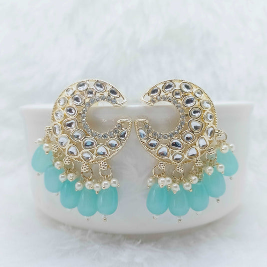 sky-blue-classic-pearl-kundan-earrings-jewelskreation