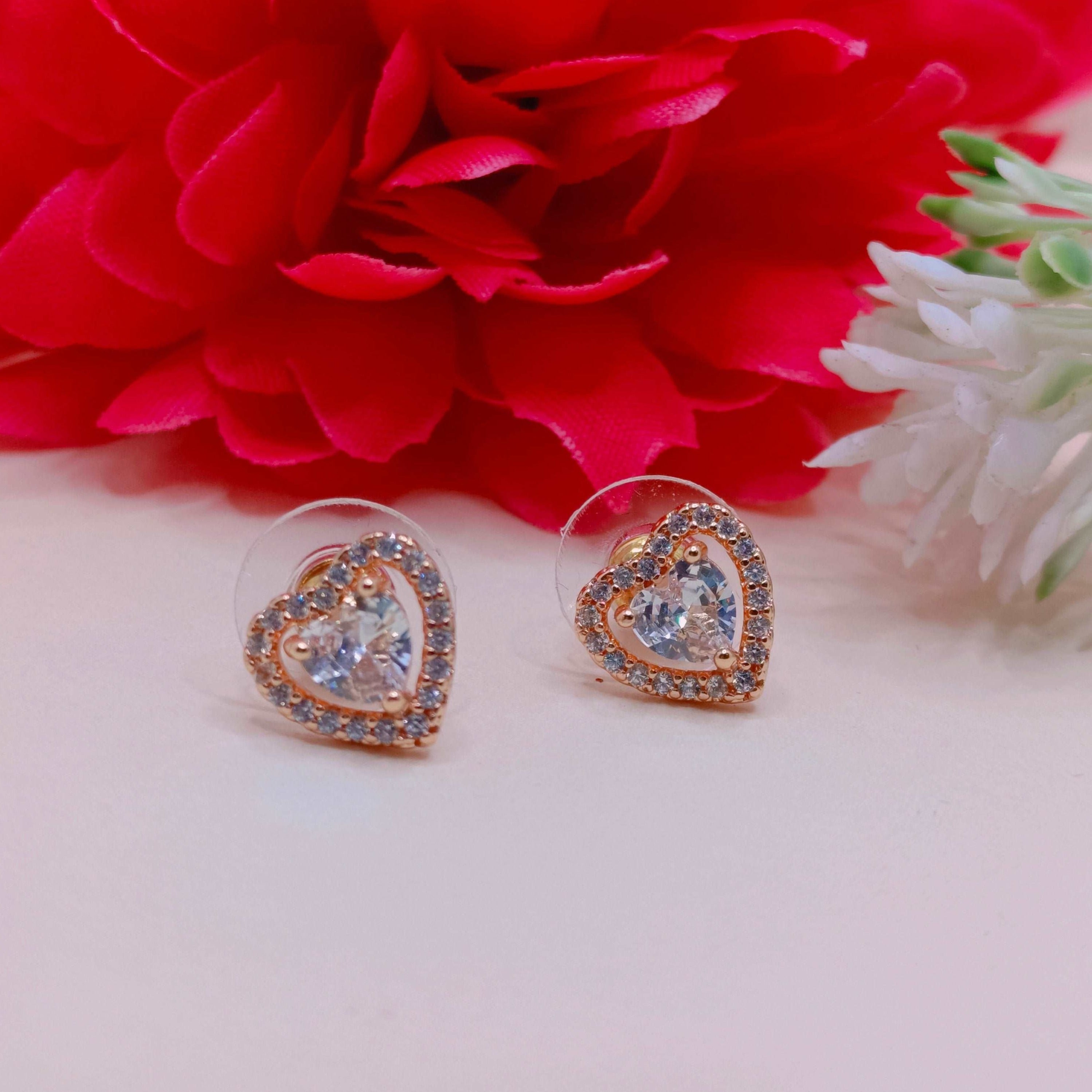 Trendy on sale diamond earrings