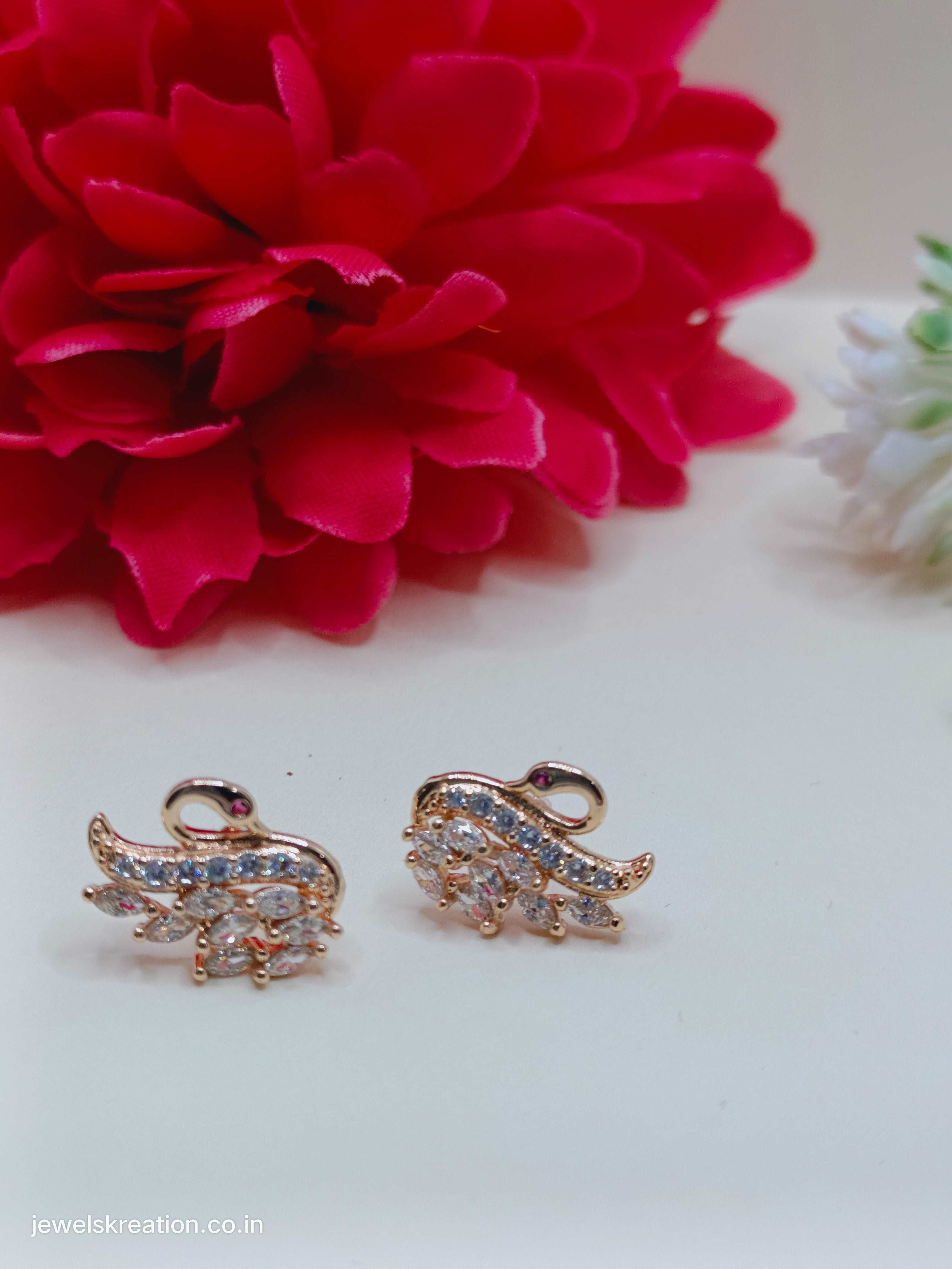 Swan Lake Diamond Drop Earring, Grand (single) | Recycled Solid 14k Yellow  Gold | Catbird Jewelry