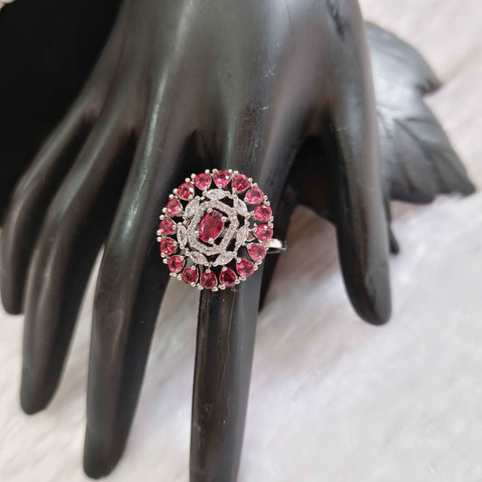 ruby diamond ring